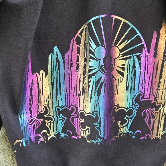 Disneyland California Adventure World Of Color Zip Up Hoodie - Picture 4 of 4